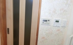 パナソニック　アウトセット引戸　ベリテスＬＣ型　システムバスリフォムス操作盤　床暖房コントロ－ルパネル